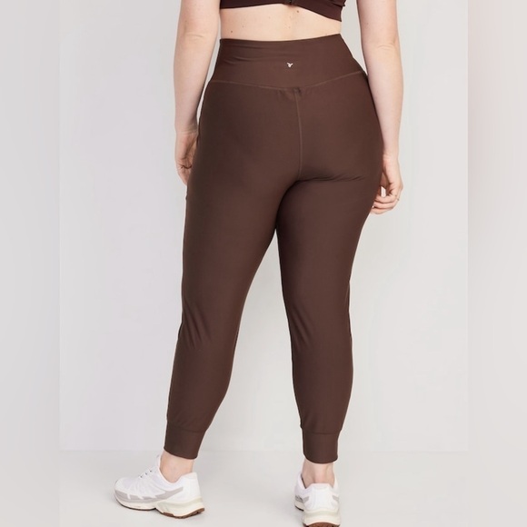 NWT! Dark Roast Coffee High-Waisted PowerSoft 7/8-Length Jogger Medium Petite🏋️ - Picture 8 of 9